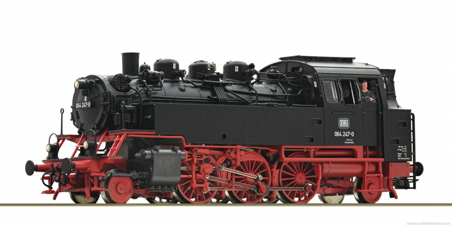 Roco 78218 Steam locomotive 064 247-0, DB (AC Digital So