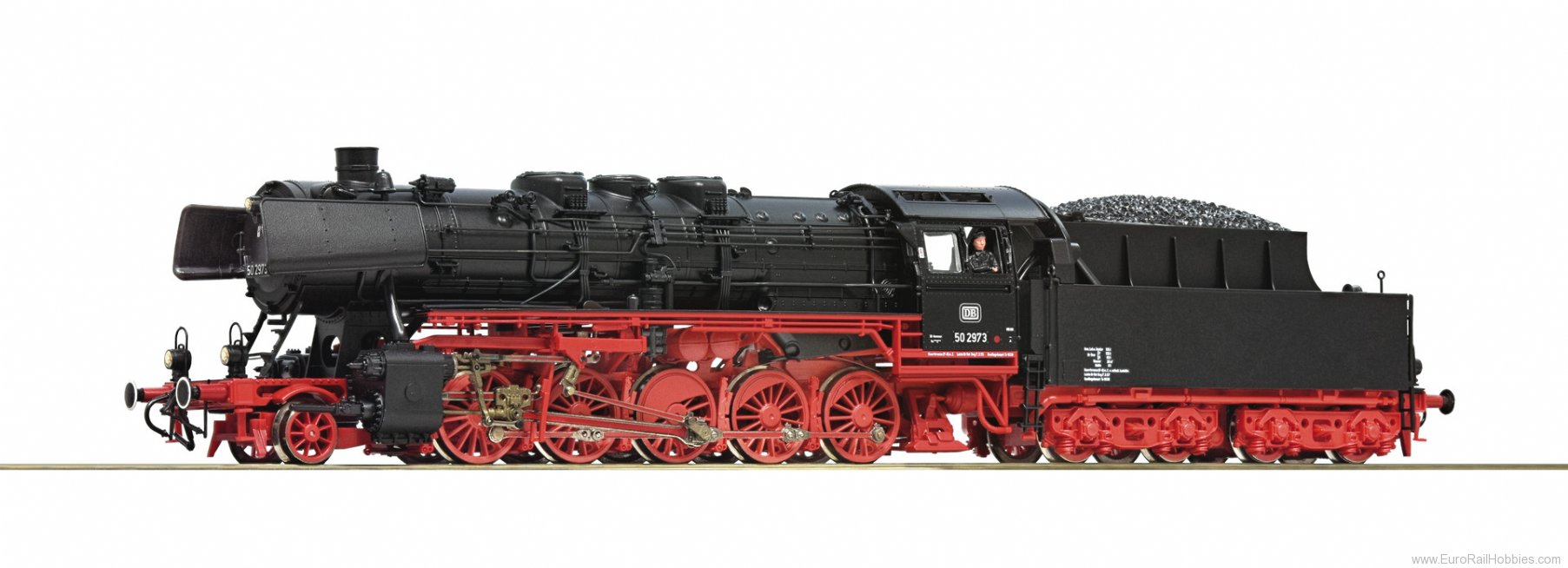 Roco 78256 DB class 50 Steam Locomotive (Marklin AC Digi