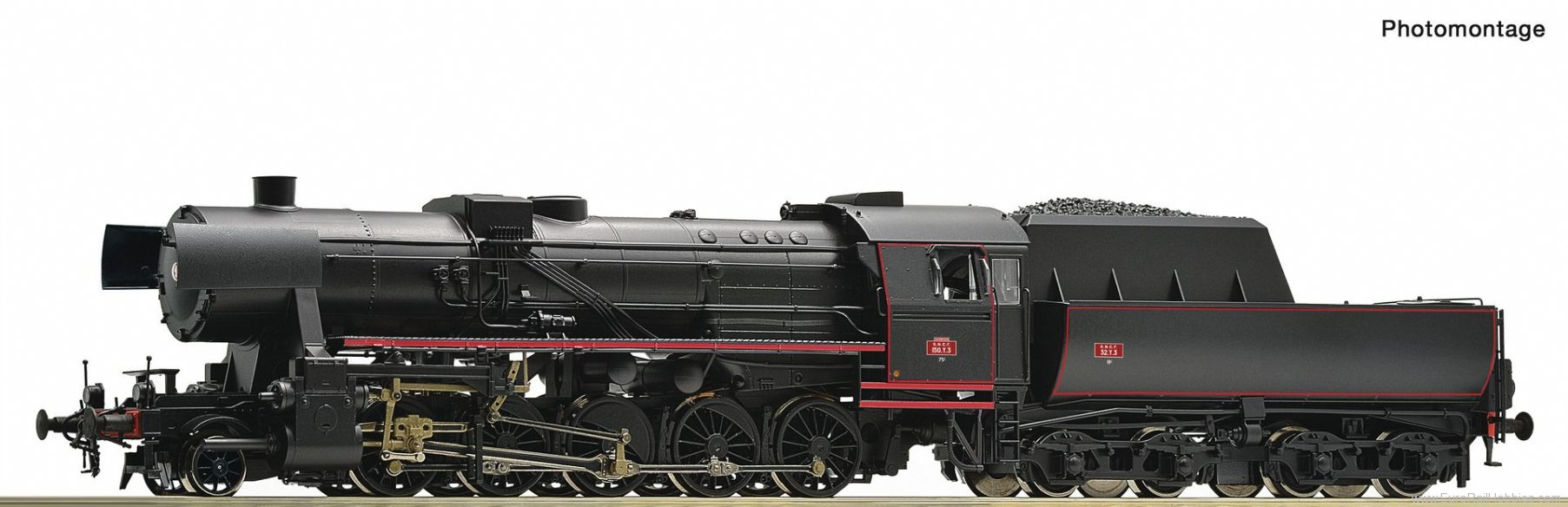 Roco 78281 SNCF Steam locomotive 150 Y, (Marklin AC Digi