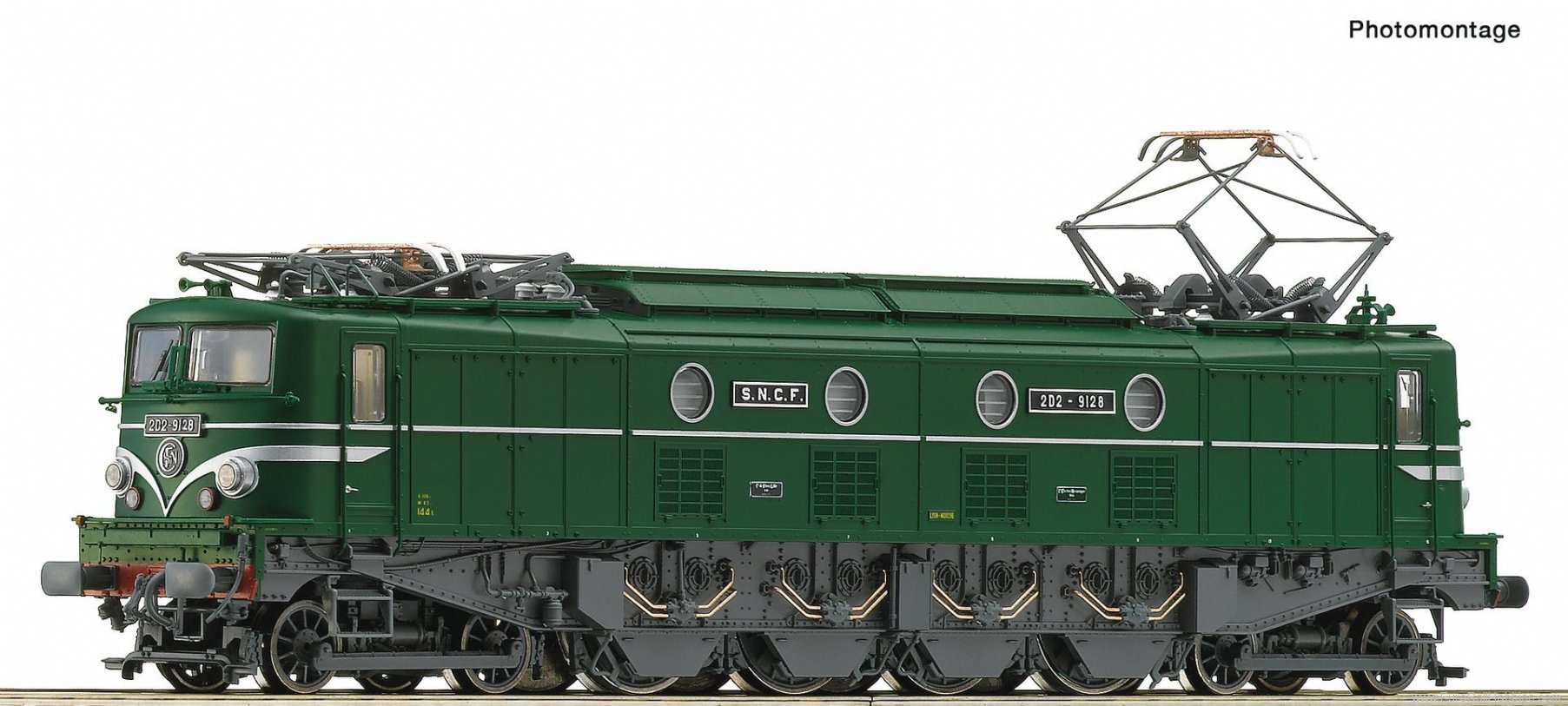 Roco 78471 SNCF Electric locomotive 2D2 9128, (Marklin A