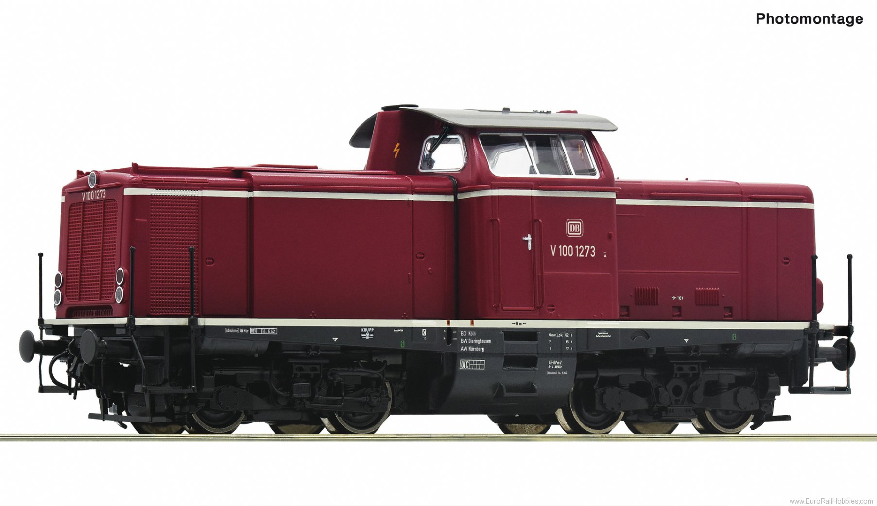 Roco 78980 DB cl V100 Diesel Locomotive (Marklin AC Digi