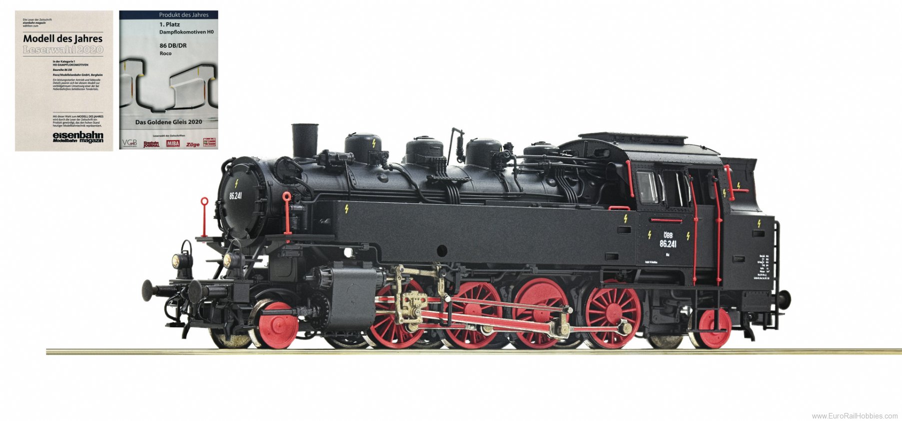 Roco 79025 ÃBB class 86 Steam Locomotive (Marklin AC 