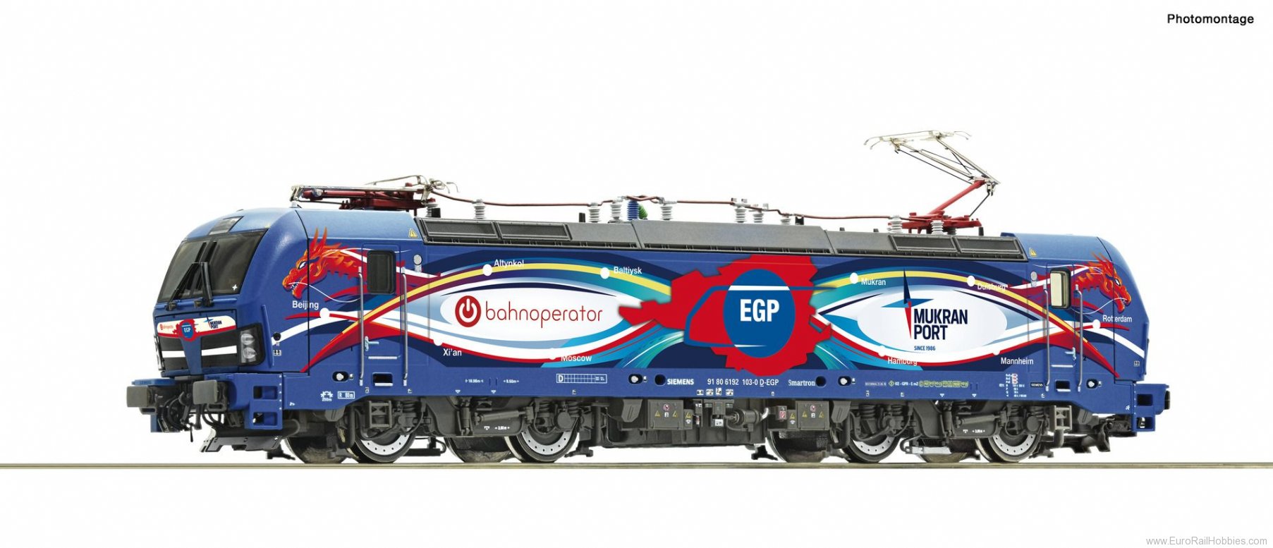 Roco 79972 Electric locomotive 192 103-0, EGP  (Marklin 