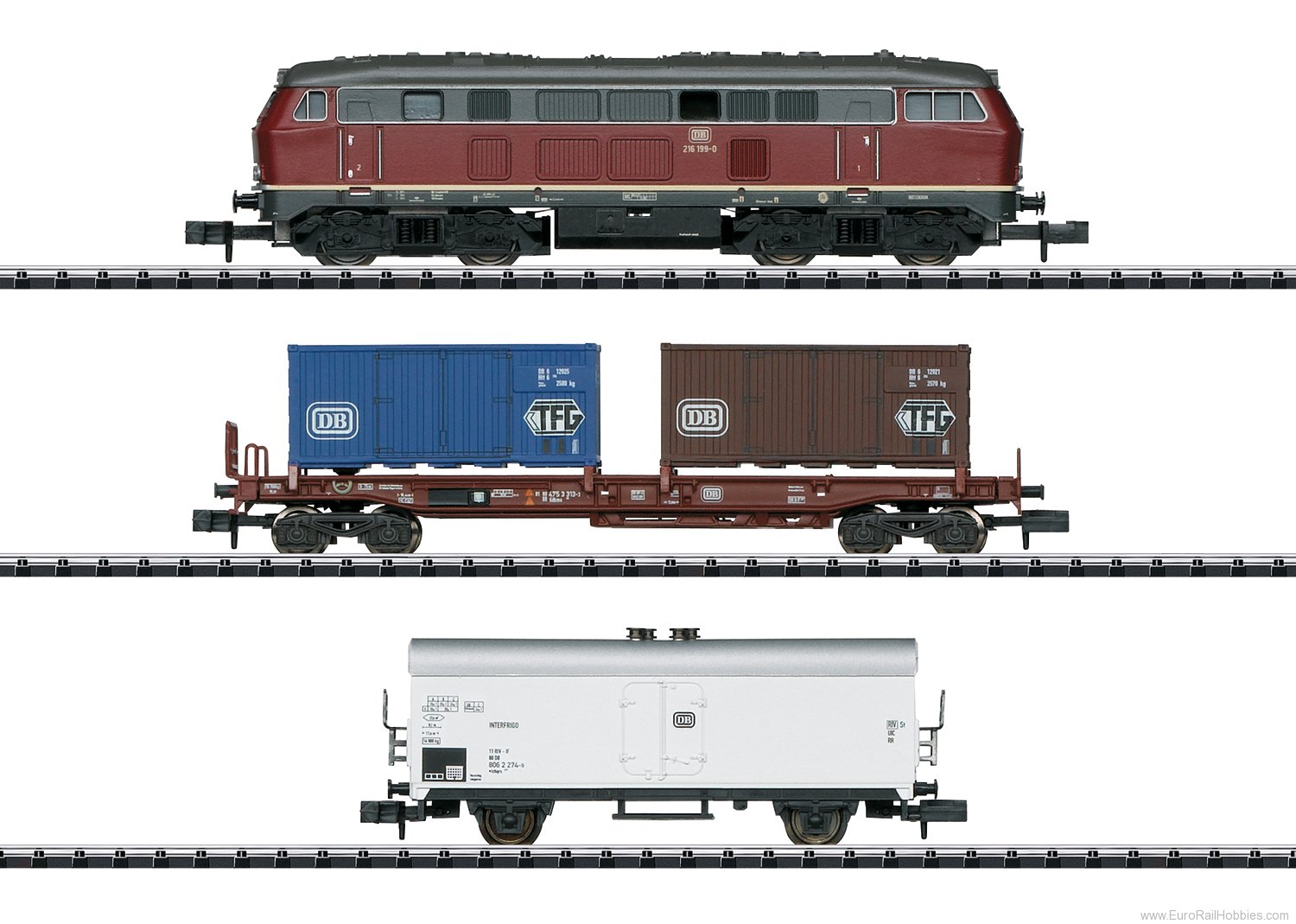 Trix 11146 DB Freight Train Starter set