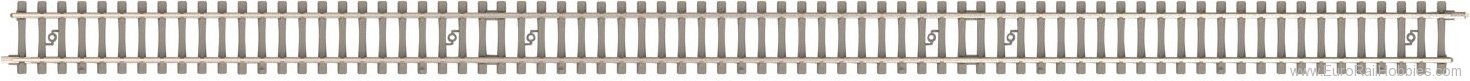 Trix 14501 Flex Track with Concrete Ties 730mm PK/10