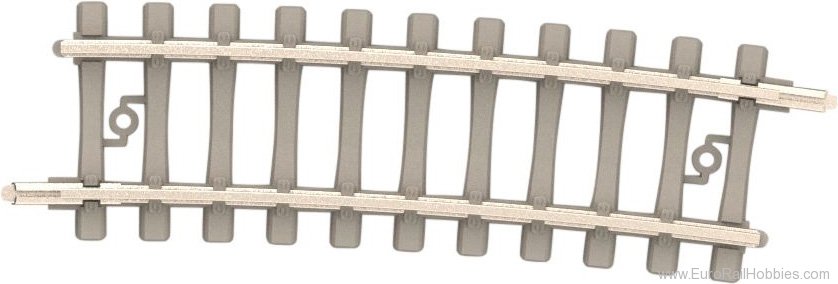 Trix 14514 Curved Track/Concrete Ties R4 362.6 mm 7.5Â