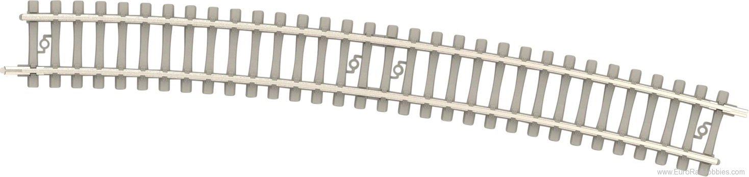 Trix 14518 Curved Track/Concrete Ties R5 492.6 mm 15Â°