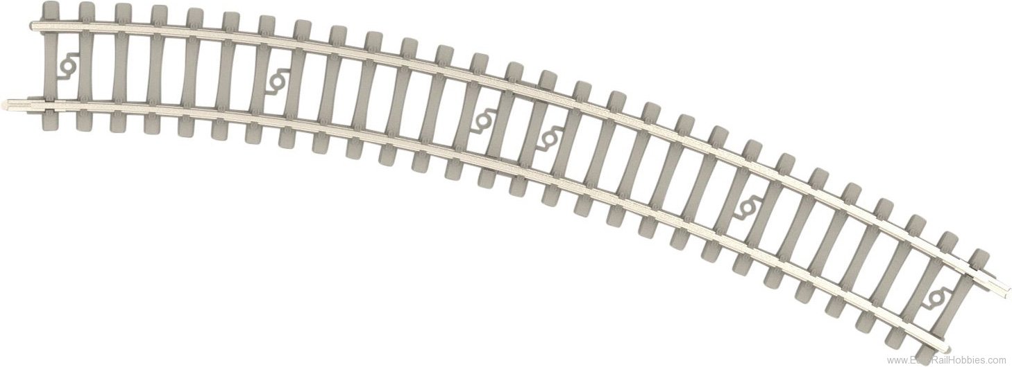 Trix 14522 Curved Track/Concrete Ties R2 228.2 mm 30Â°