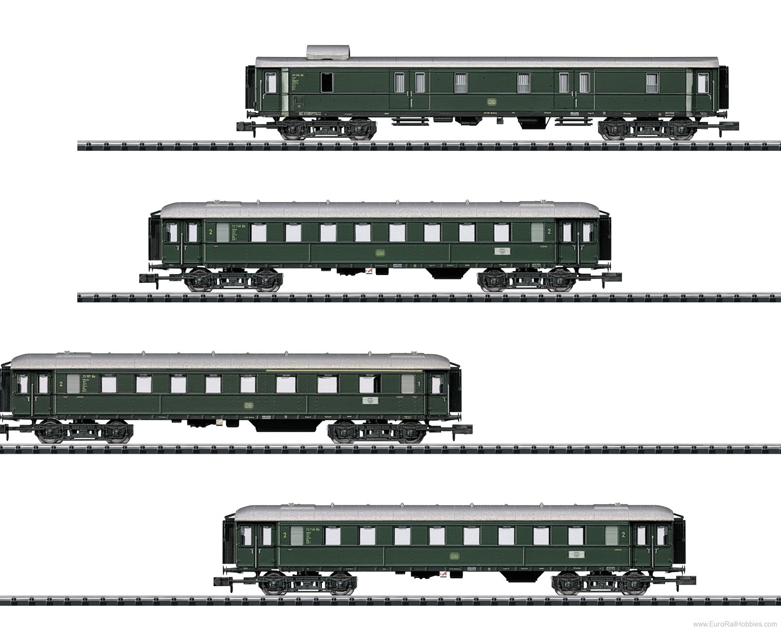 Trix 15015 DB Limited Stop Fast Train Car Set (MHI Exclu