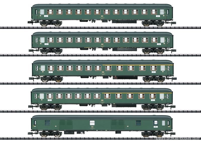 Trix 15219 'D 360' Express Train Passenger Car Set,