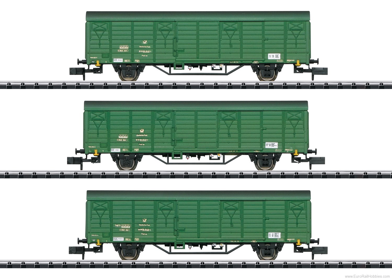 Trix 15312 DR 3 Piece Mail Freight Train Car-Set (Factor