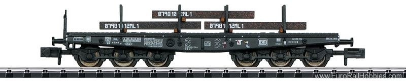Trix 15453 DB Heavy-Duty Flat Car, (Re-issue with new ro