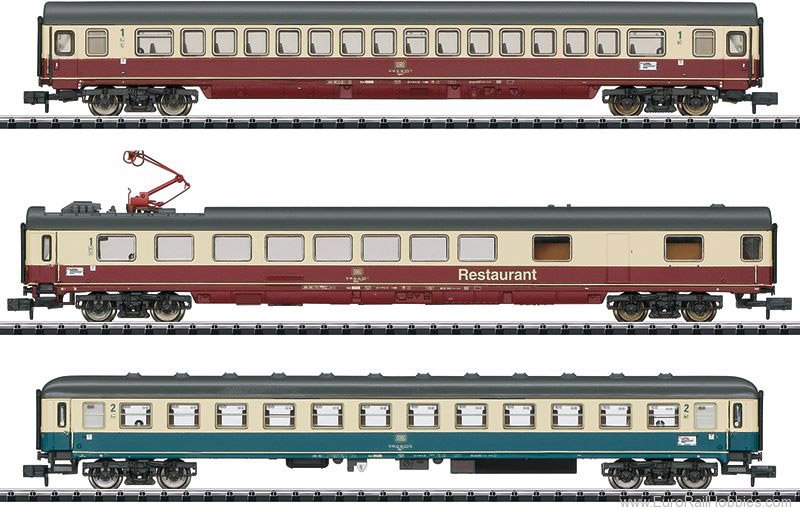 Trix 15459 'IC 611 Gutenberg' Express Train Passenger Ca