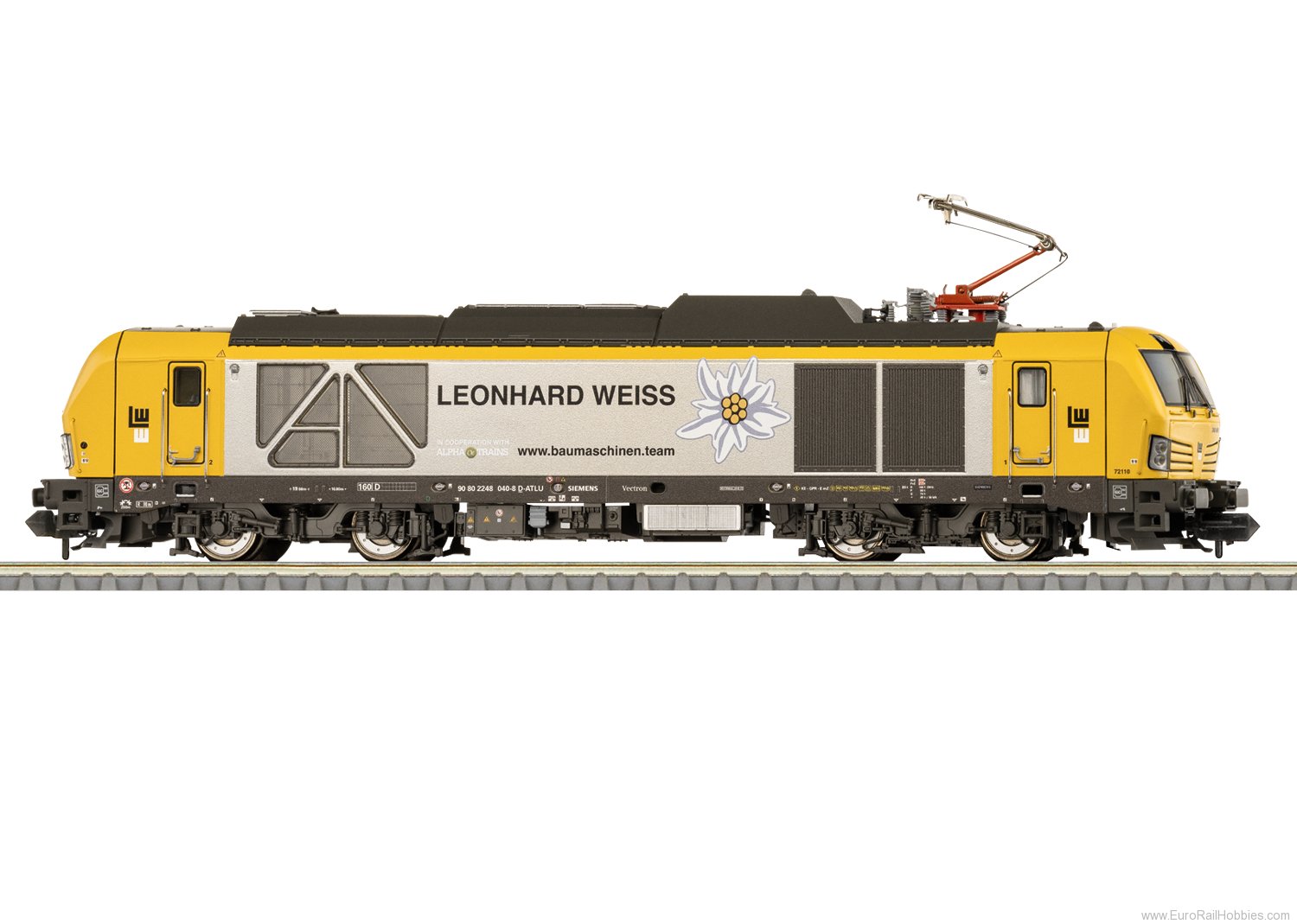 Trix 16240 DM VE Cl. 248 Diesel Locomotive L.Weiss (DCC/