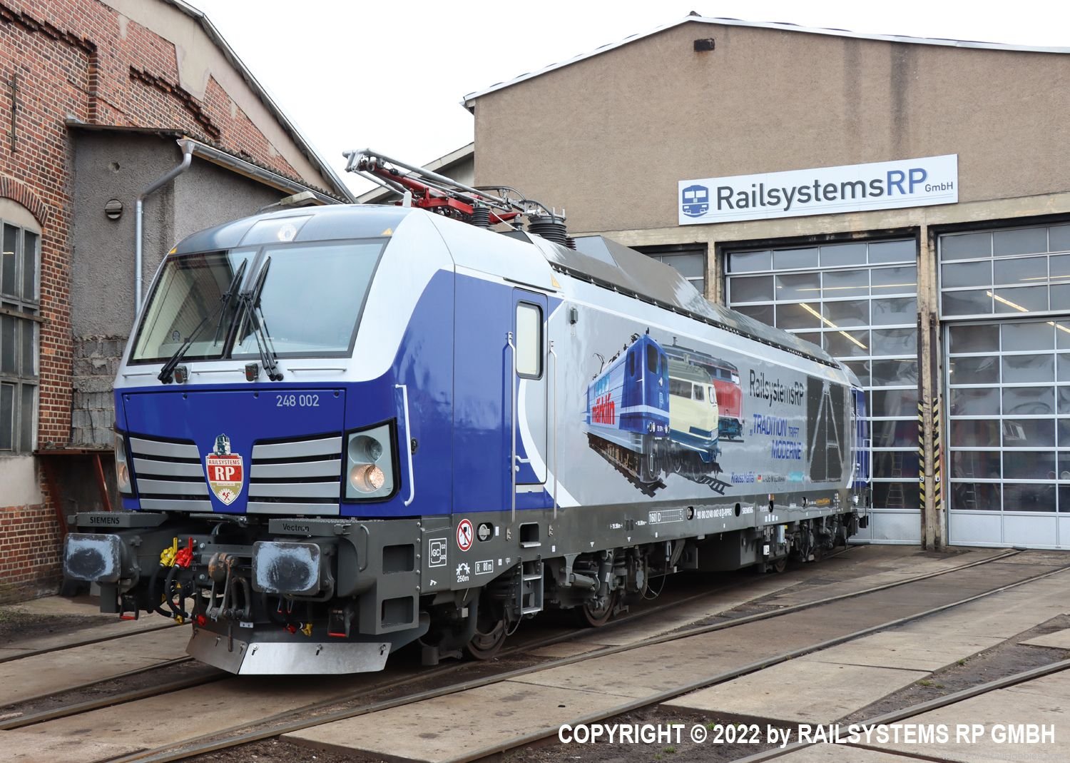 Trix 16248 Railsystems Class 248 Vectron Dual Mode Elect