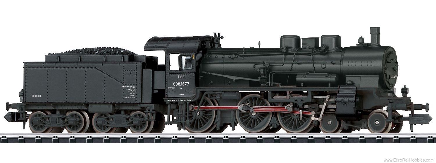 Trix 16387 OBB Class 638 Steam Locomotive