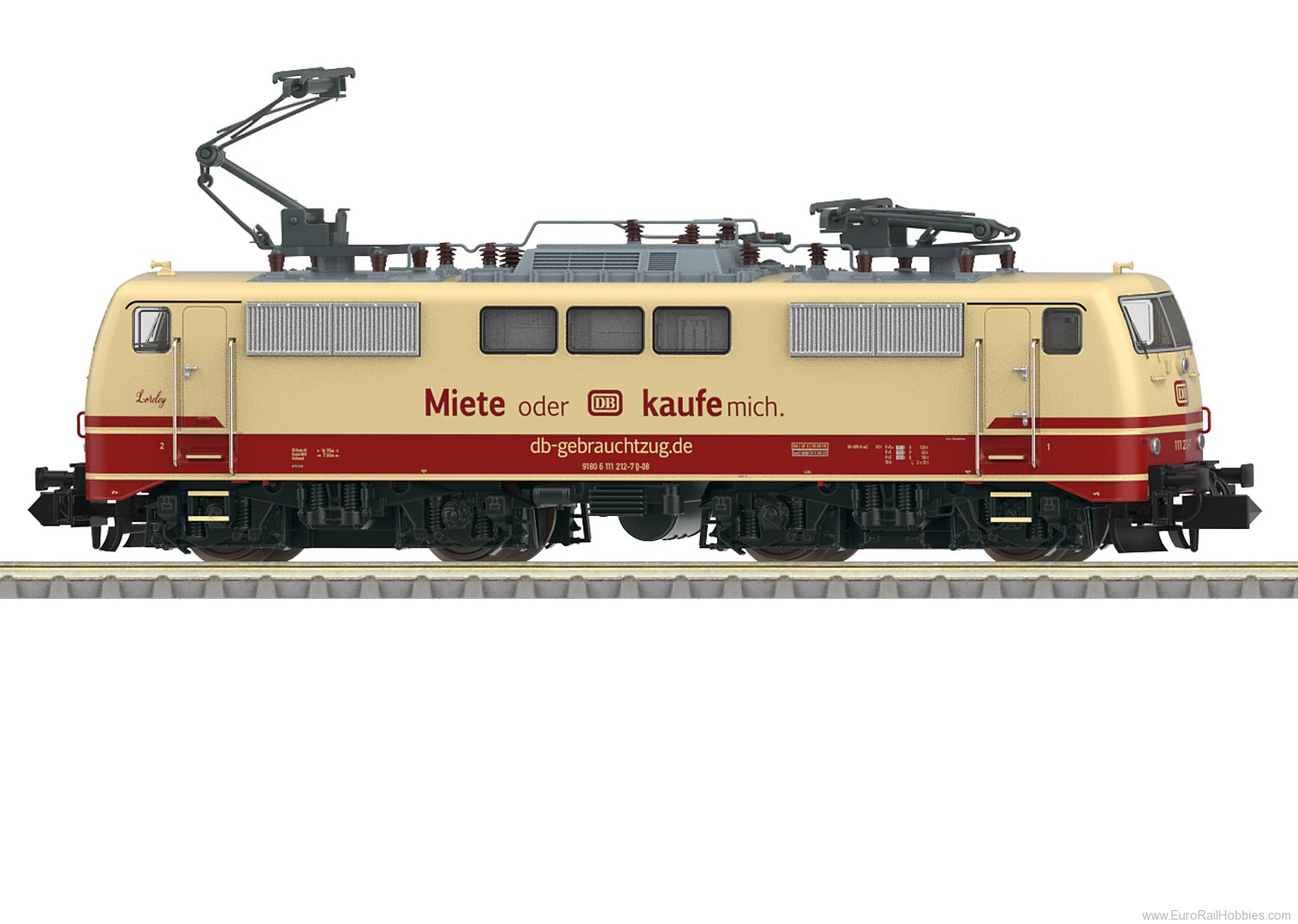 Trix 16722 DB AG Cl. 111 Electric Locomotive (DCC/MFX w/