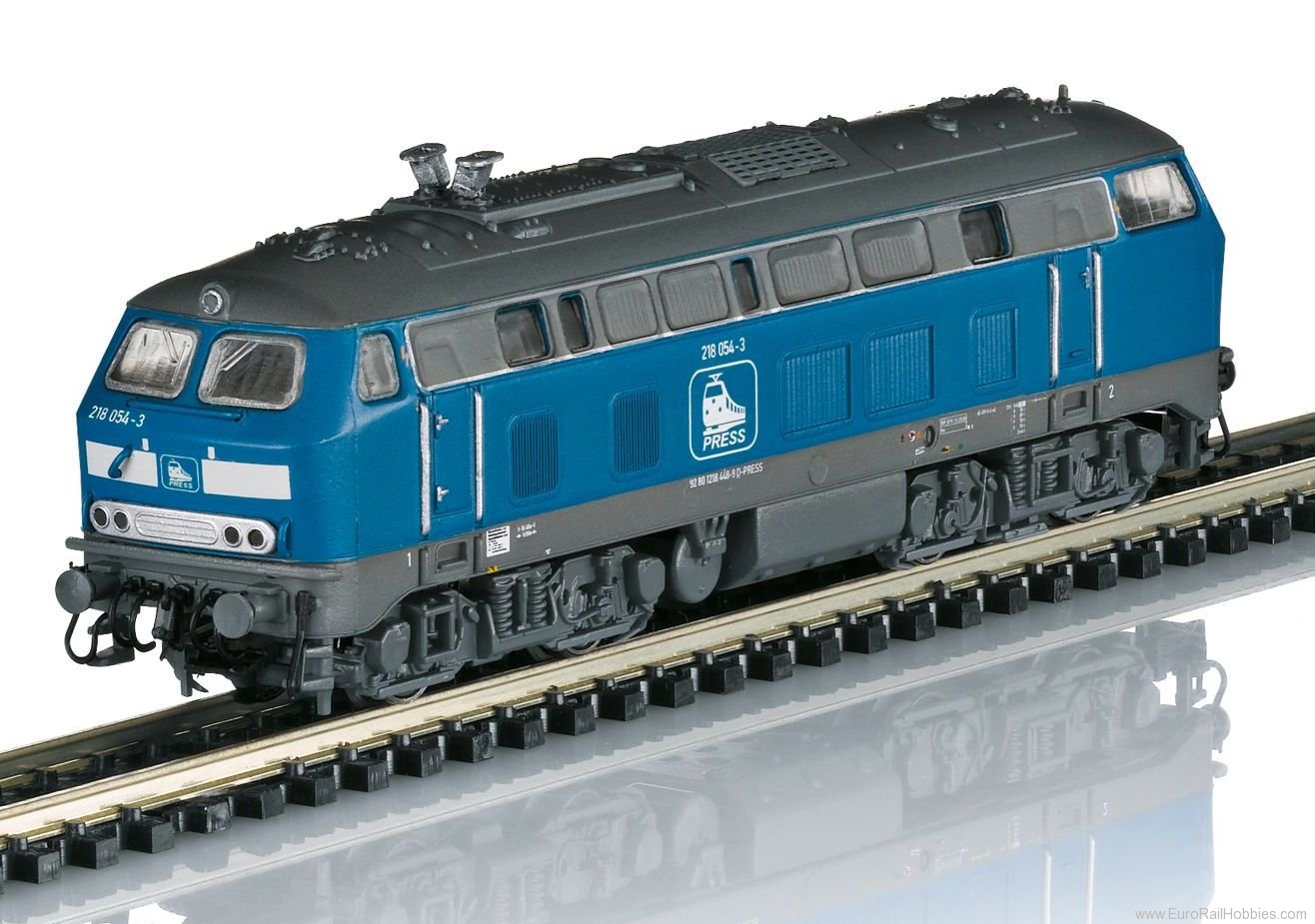 Trix 16824 Pressnitz Valley Railroad Class 218 Diesel Lo