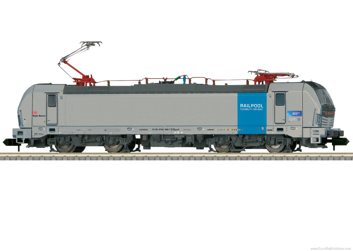 Trix 16833 DB AG BR 193 Vectron Electric Locomotive DCC/