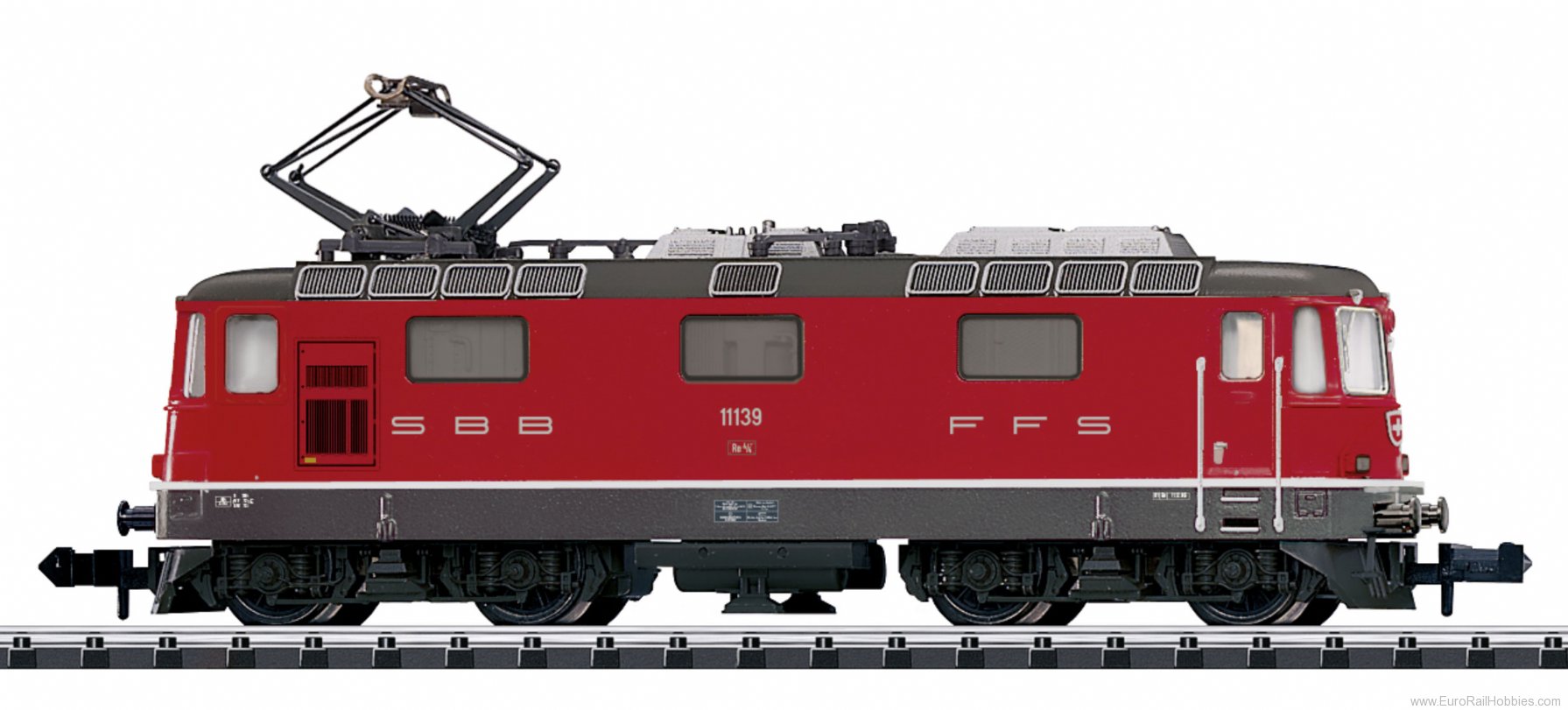 Trix 16882 SBB cl Re 4/4 II Electric Locomotive, DCC w/S