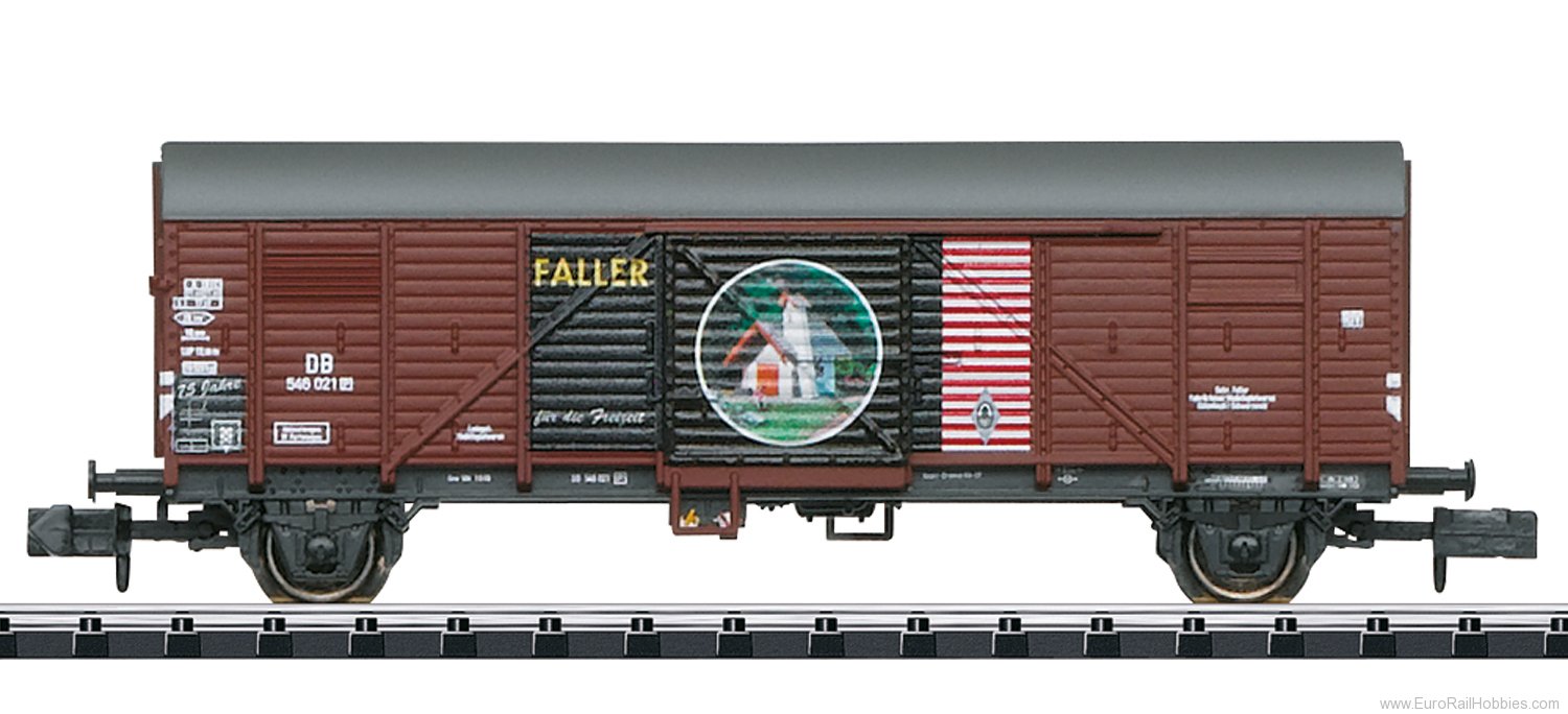 Trix 18021 DB Boxcar '75 Years of Faller'