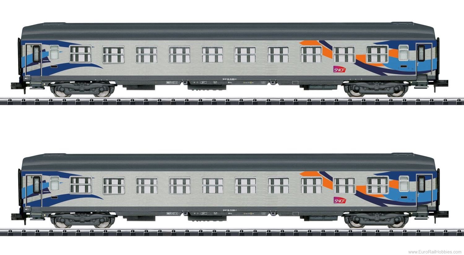 Trix 18211 SNCF 'Croisiere' Express Train Passenger Car 