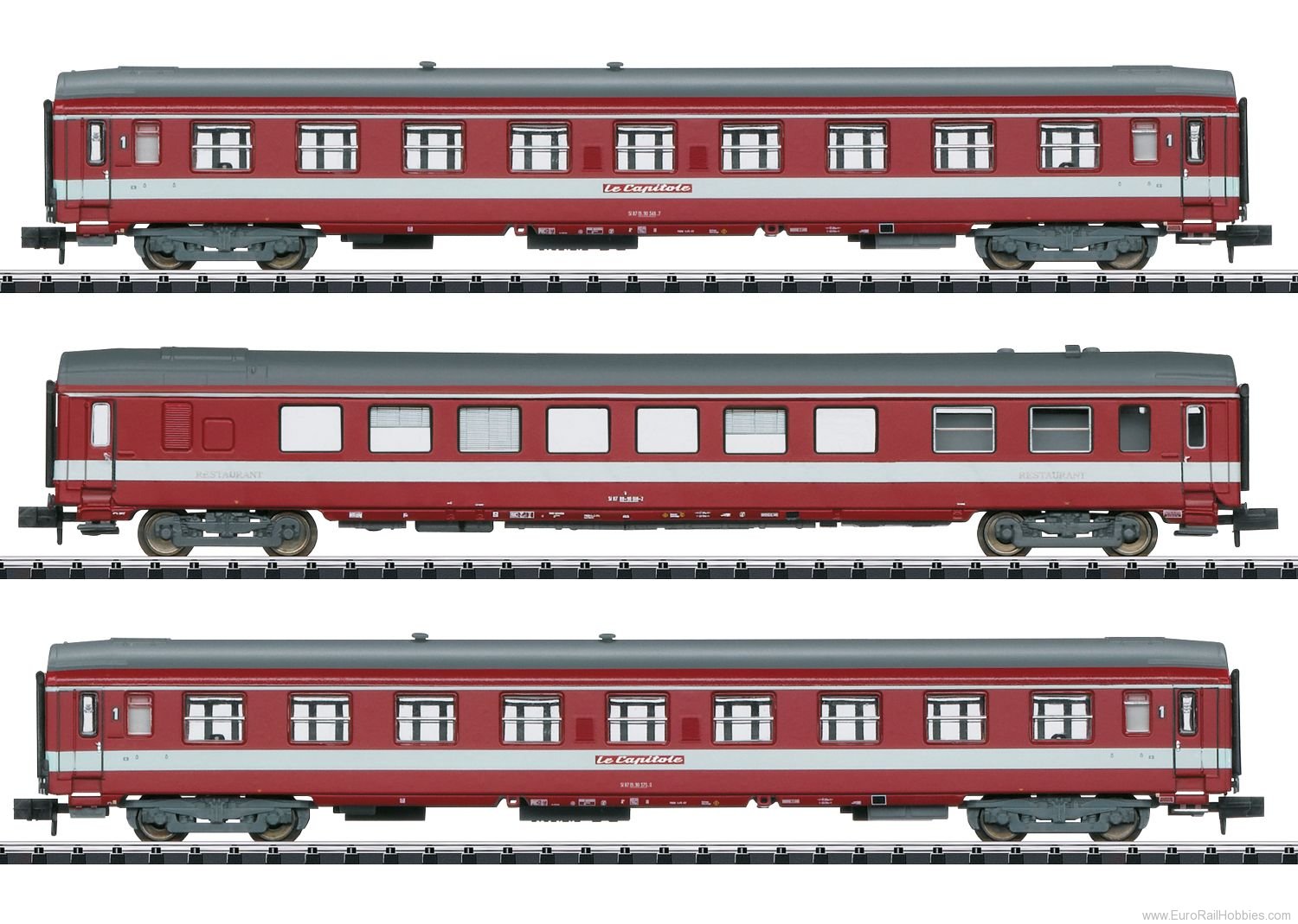 Trix 18218 SNCF 'Le Capitole' Express Train Passenger Ca