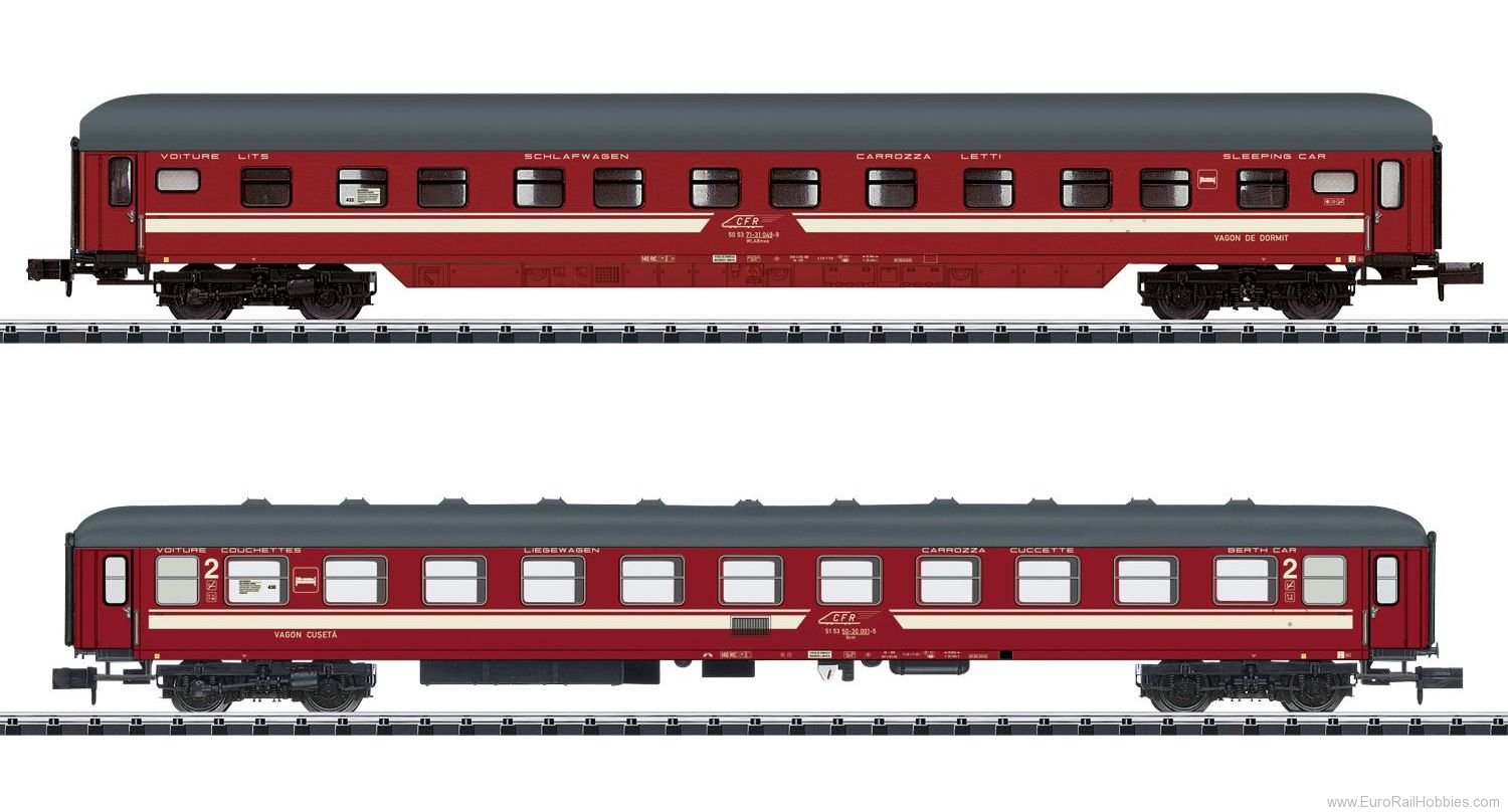 Trix 18254 CFR 'EC Venezia' Car Set Part 3