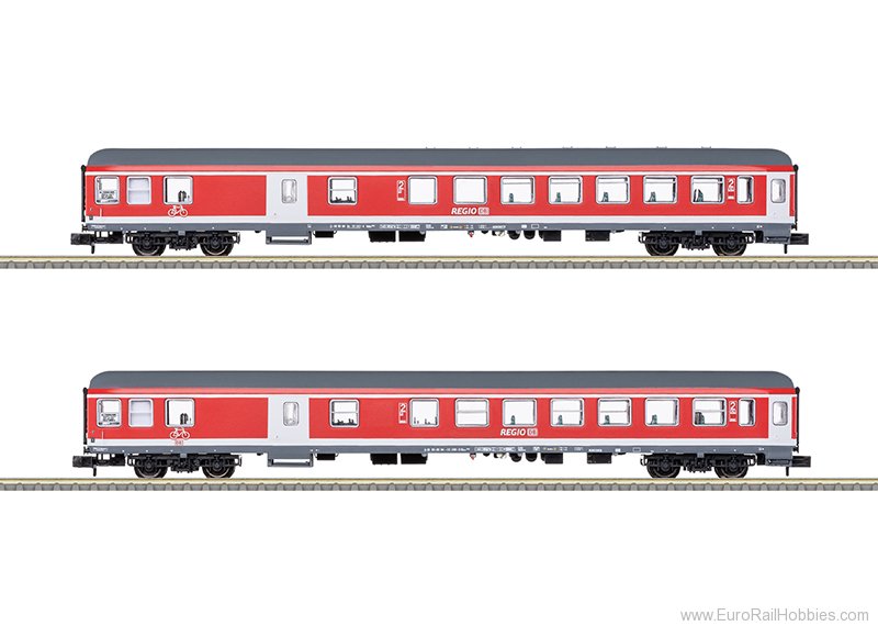 Trix 18258 DB AG 2 Piece Passenger Set (New Tooling!)