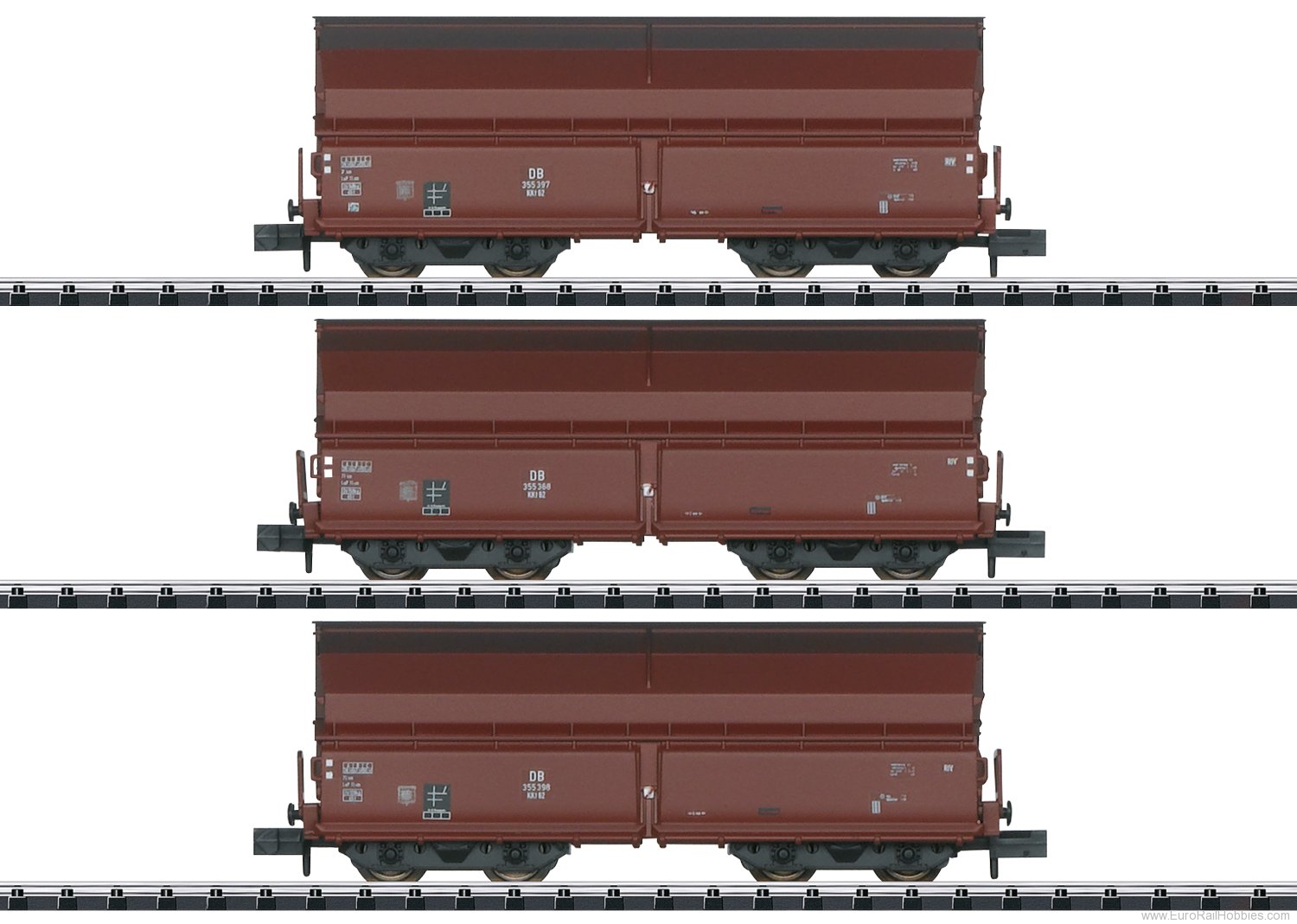 Trix 18270 DB Coke Transport 3 Piece Freight Car Set Par