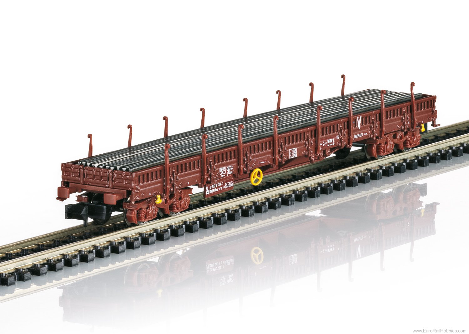 Trix 18290 SNCF Construction Train Freight Car w/Load 2 