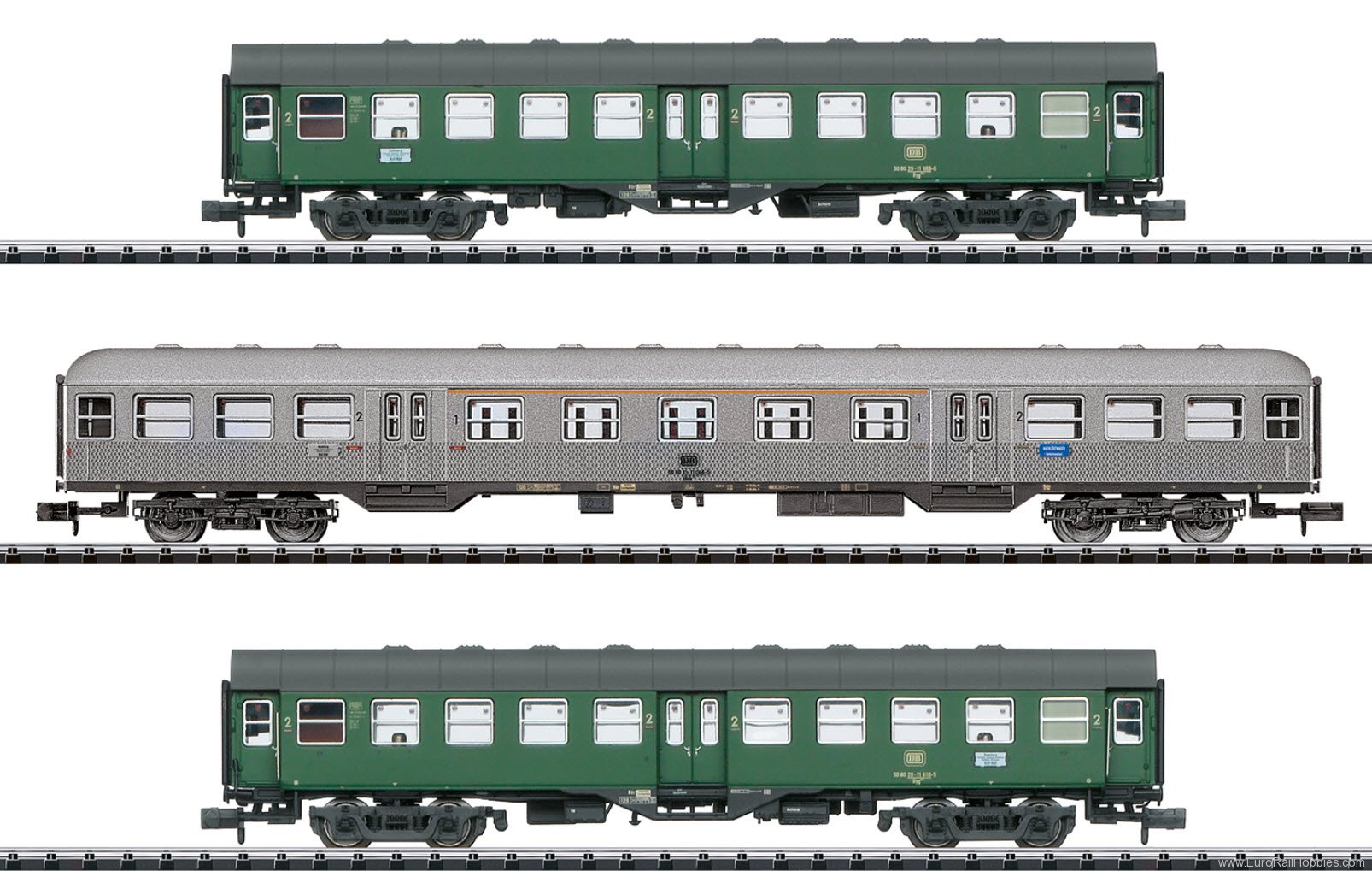 Trix 18295 DB N2846 Pass. Car Set 1 (MHI Exclusive 2/202