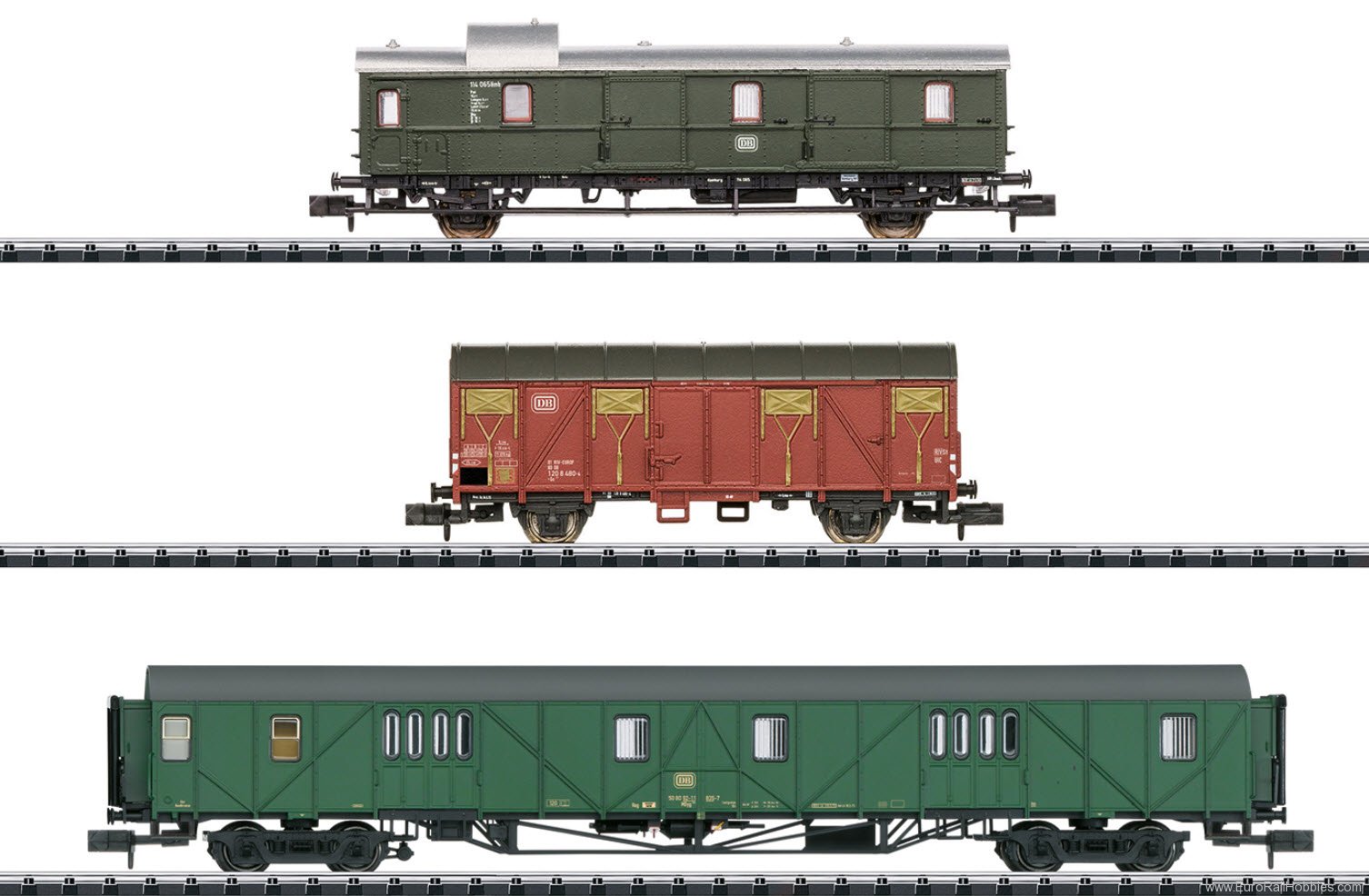 Trix 18296 DB N2846 Pass. Car Set 2 (MHI Exclusive 2/202