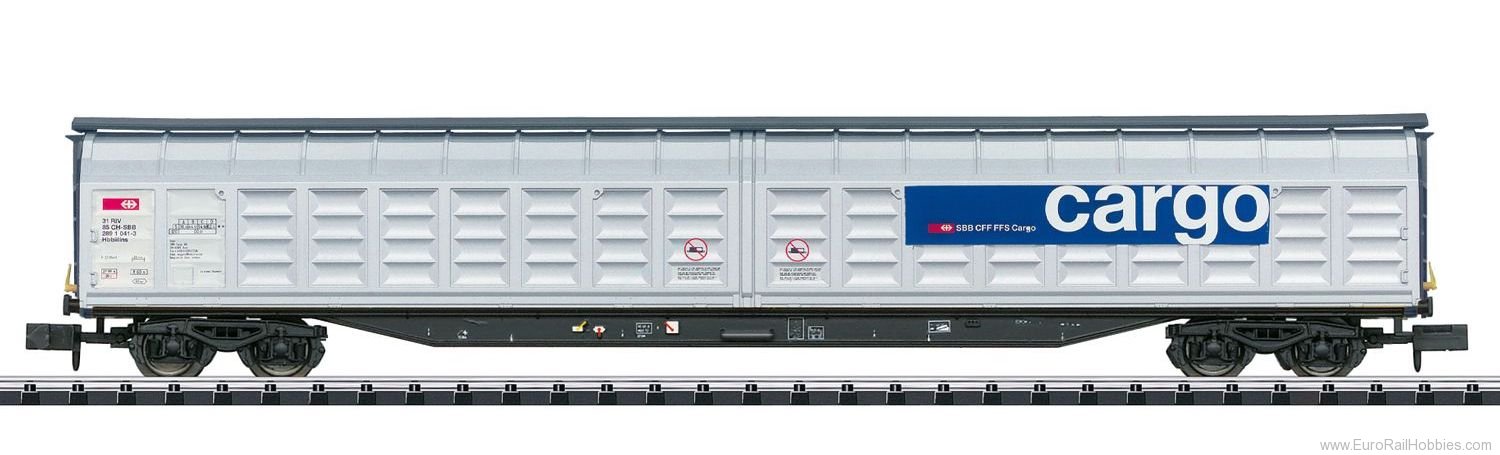 Trix 18427 SBB-CFF-FFS High Capacity Sliding Wall Boxcar