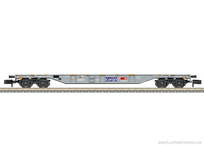 Trix 18600 SBB Cargo Container Transport Car without Loa