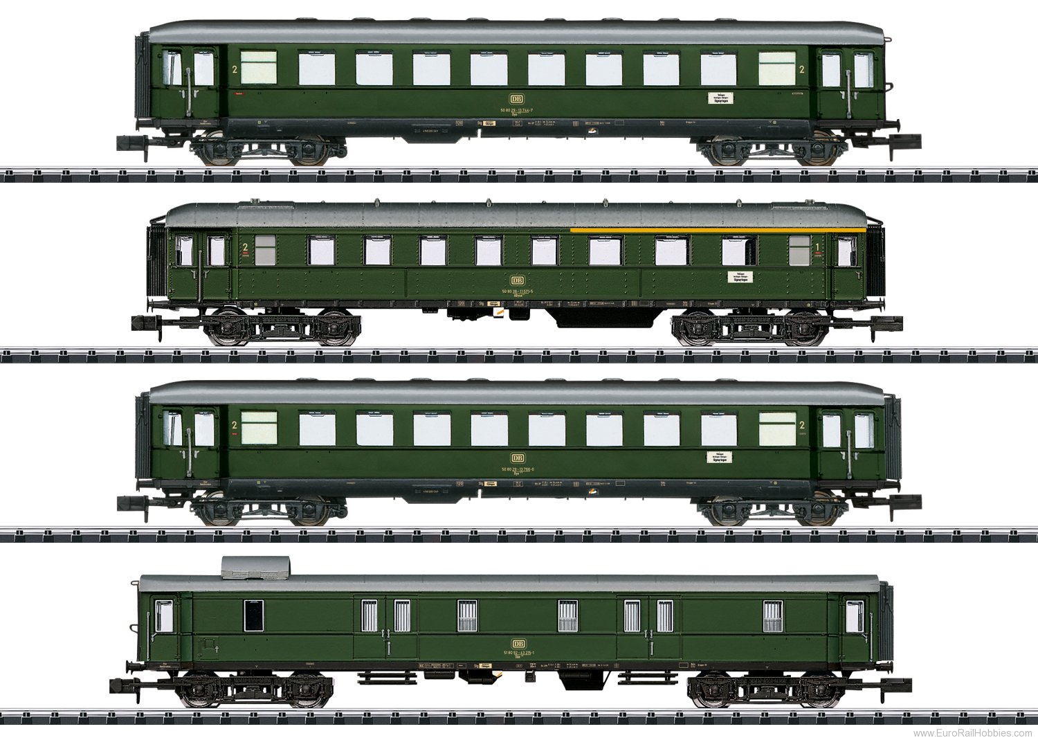 Trix 18709 'Commuter Service' Passenger Car Set  (3/2021