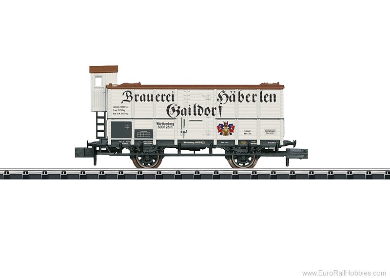 Trix 18994 K.W.St.E. Refrigerator Car 'Haberlen Brewery'
