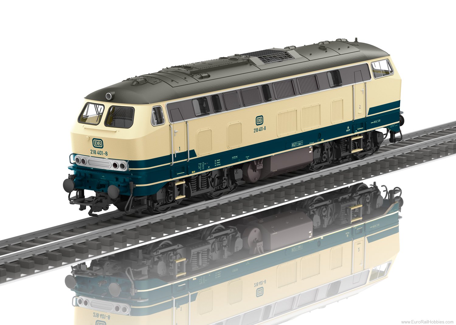 Trix 22431 DB Class 218 Diesel Locomotive (DCC/MFX w/Sou