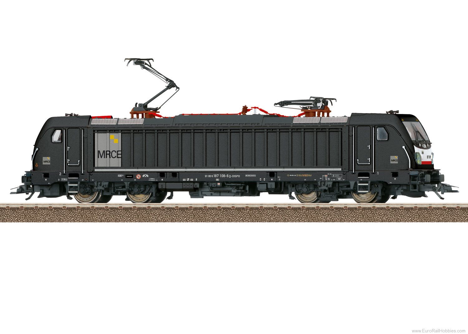 Trix 22618 MRCE Class 187 Electric Locomotive (DCC/MFX w
