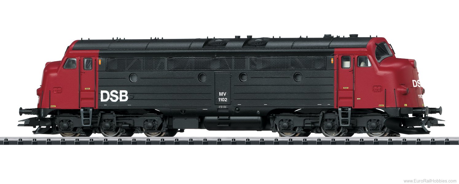 Trix 22677 DSB MV Diesel Locomotive MFX/DCC w/Sound