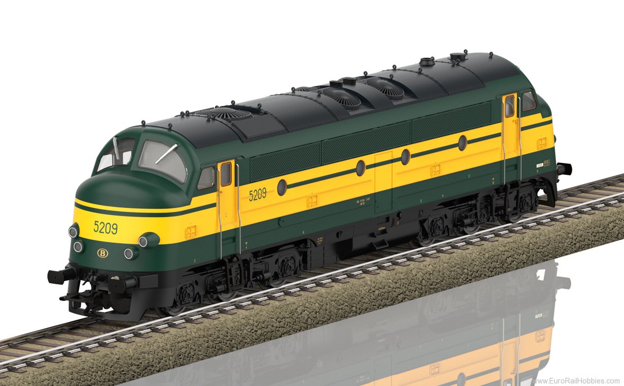 Trix 22678 SNCB Class 52 Diesel Locomotive (MFX/DCC Soun