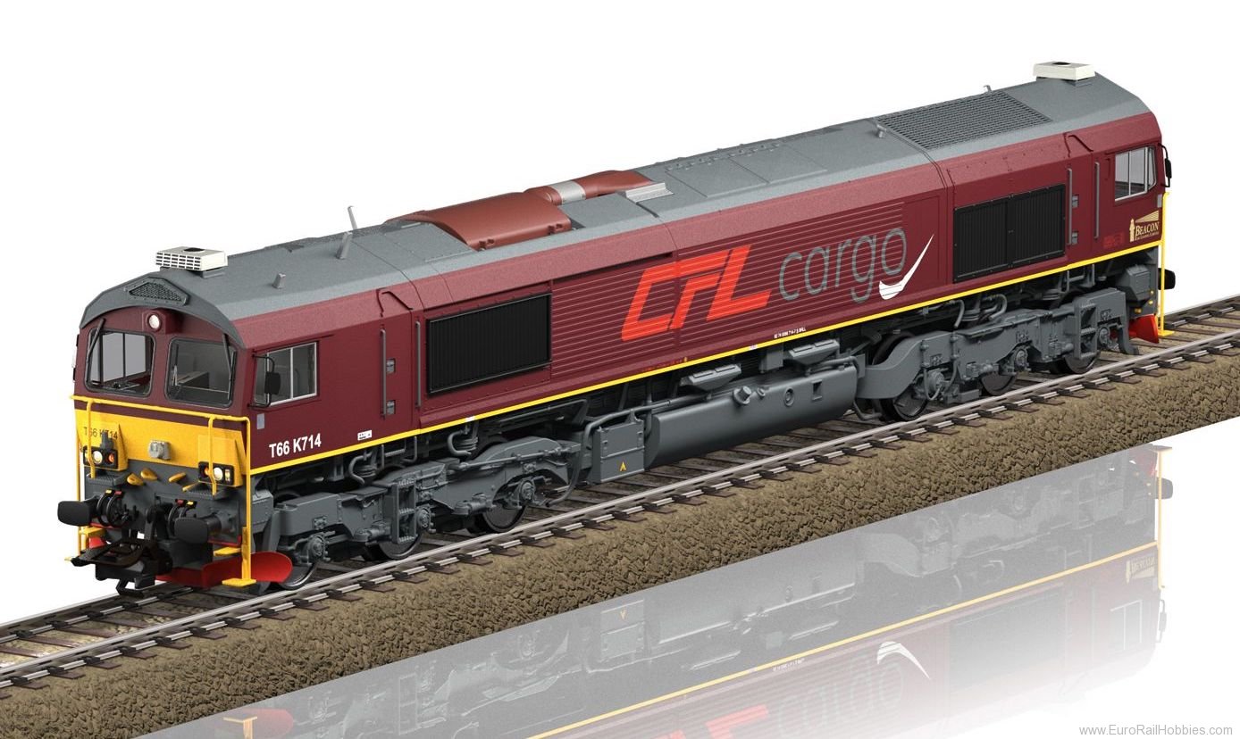 Trix 22698 CFL Cargo Class 66 Diesel Locomotive