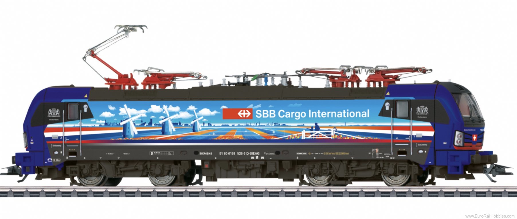 Trix 22735 SBB Cargo International Vectron 193 525 Elect