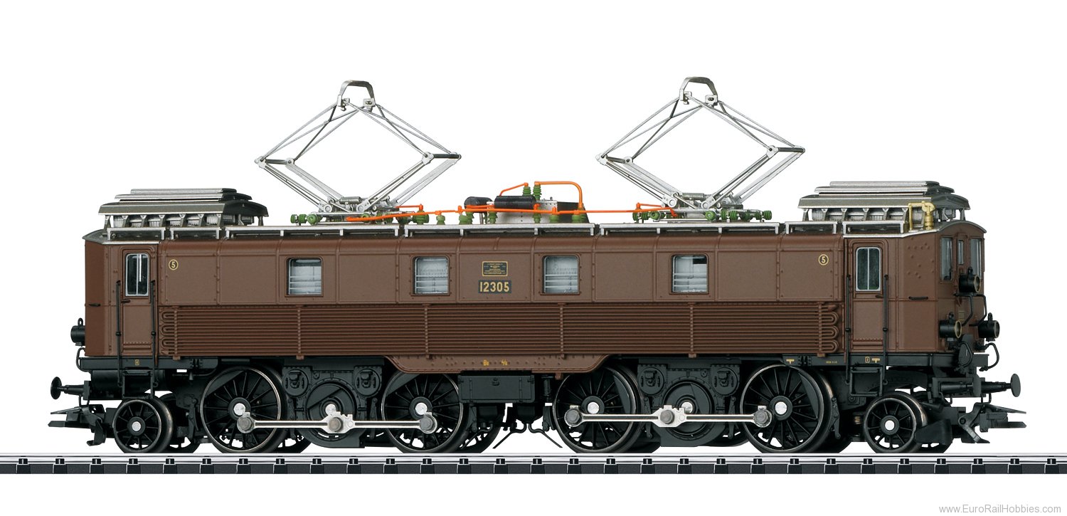 Trix 22899 SBB Serie Be 4/6, Brown Electric Locomotive (