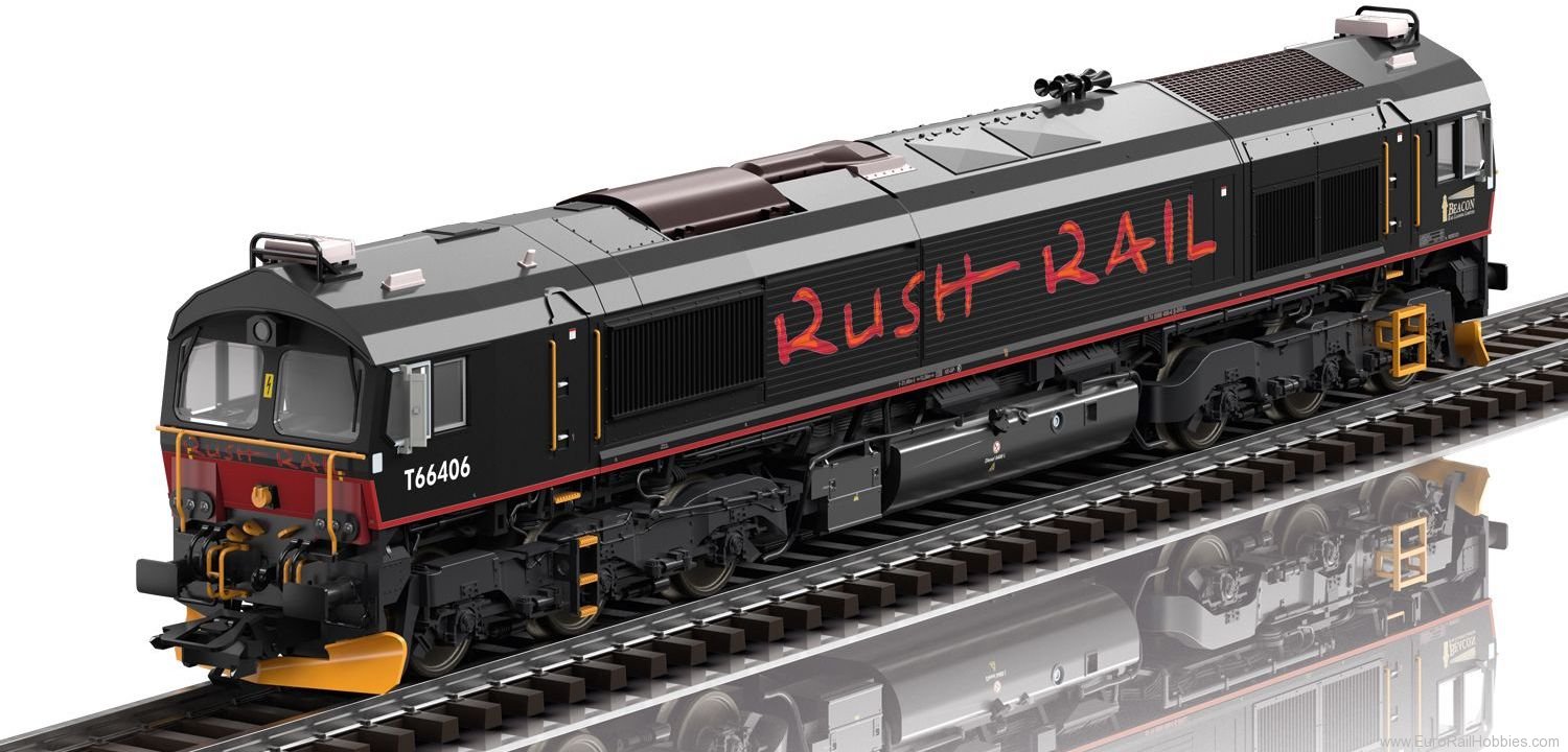 Trix 22997 RushRail Class 66 Diesel Locomotive (DCC/MFX 