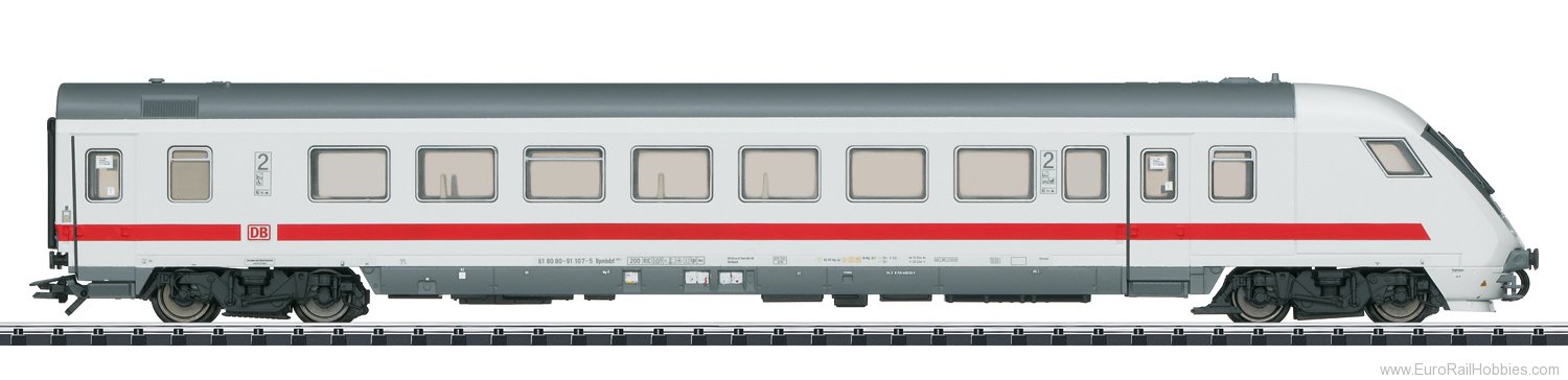 Trix 23030 DB IC Cab Control Car, 2nd Class w decoder/li