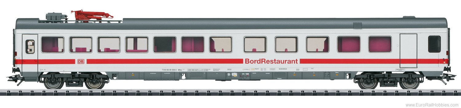 Trix 23095 DB AG IC Type WRmz 137 Dining Car w. Lighting