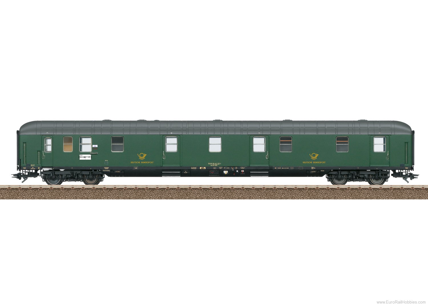 Trix 23150 DB Type Postmr-a Postal Coach