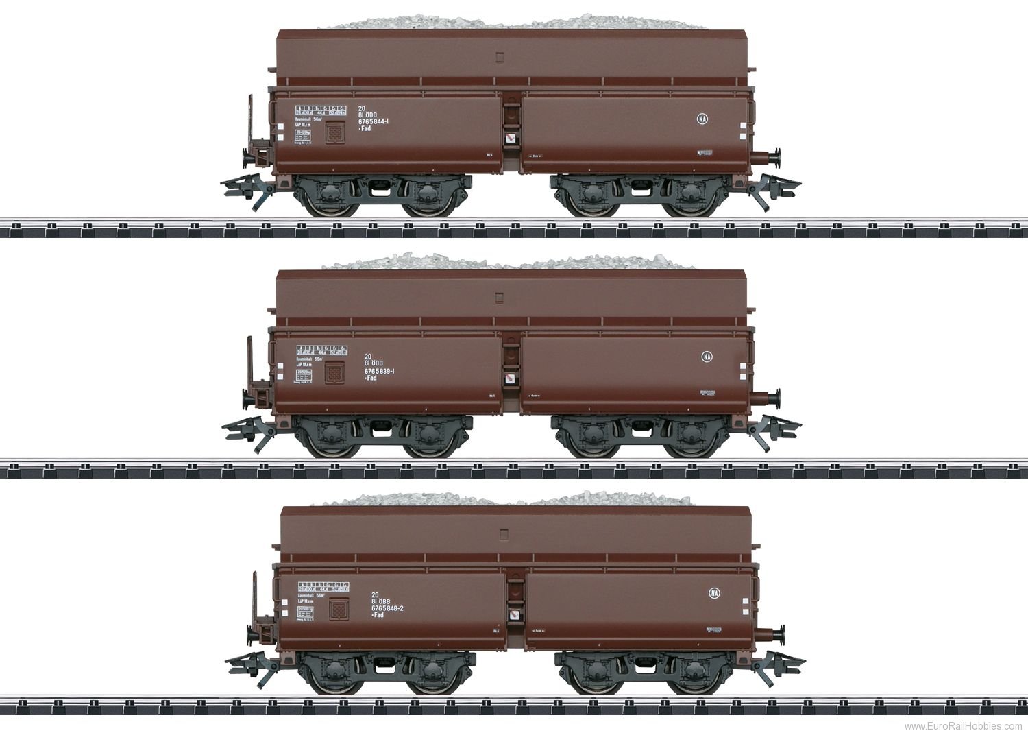 Trix 24121 ÃBB Hopper Car Set - REISSUE