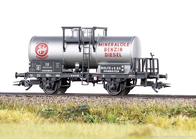 Trix 24170 DB 6 Piece Two-Axle Tank Car Display with Two